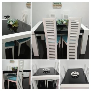 REBAJADO!!! Mesa extensible y 6 sillas de diseño