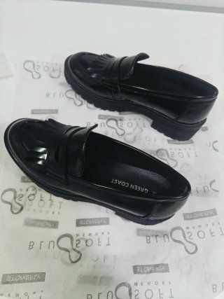 Mocasines mujer Green Coast negros talla 38