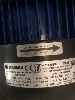 Bomba de Agua Lowara Trifásica Nueva