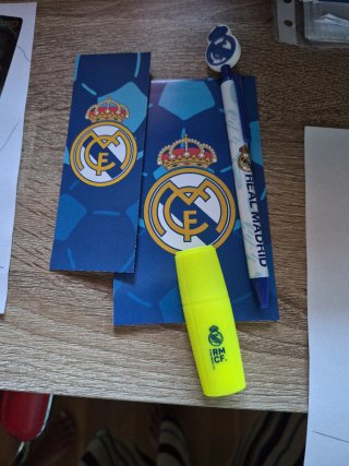 Set Papelería Real Madrid