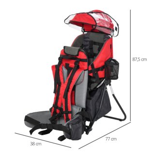 Mochila Portabebés Homcom Montaña