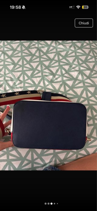 Borsa tricolore stile Marc Jacobs