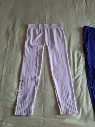 4 Leggings Omsa Elasticizzati Taglia Unica