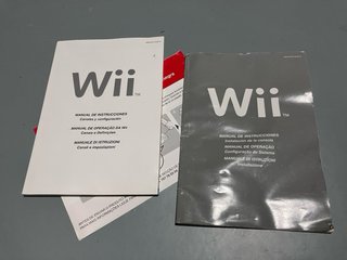 Nintendo Wii Negra Consola + Accesorios