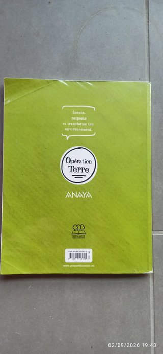 Libro texto historia en francés