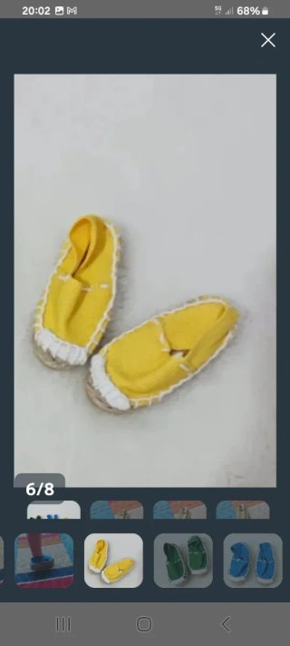 Zapatillas Nancy de tela y esparto