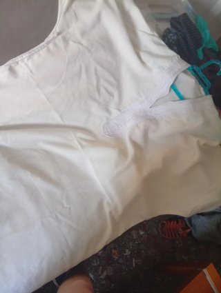 Gandoura Marroquí Blanca Túnica Chil