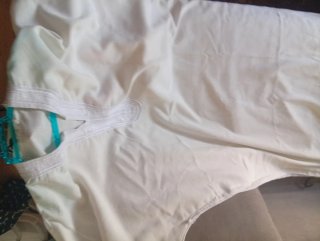 Gandoura Marroquí Blanca Túnica Chil