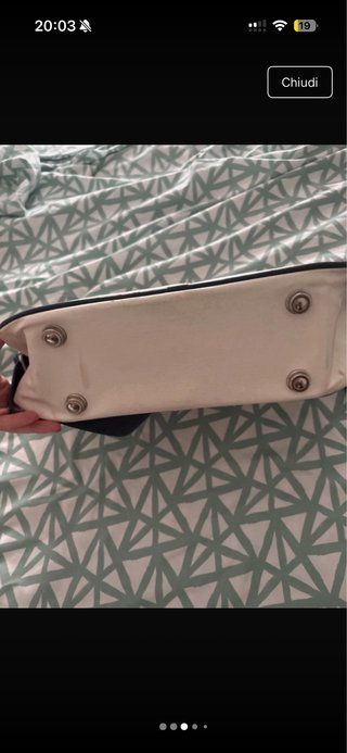 Tracolla Converse similpelle