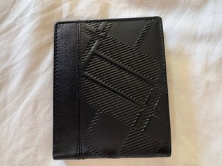Cartera Daviletto de cuero negra