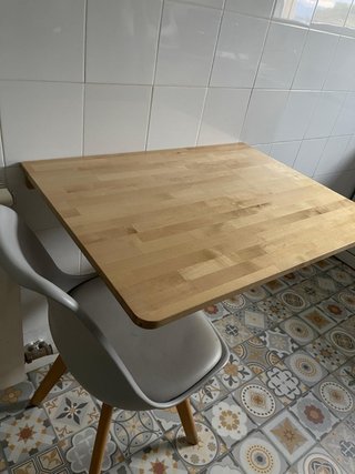 Mesa abatible madera Ikea