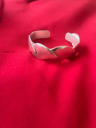 Pulsera plateada