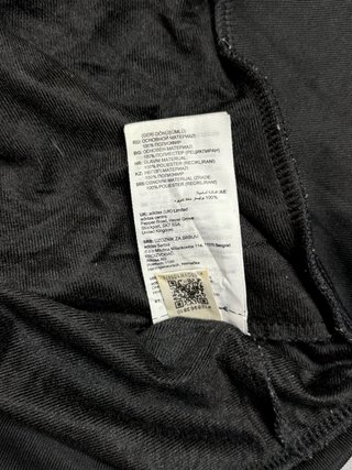 Chaqueta Adidas negra 3 rayas M
