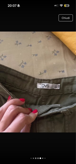 Pantaloni OVS verdi taglia 38