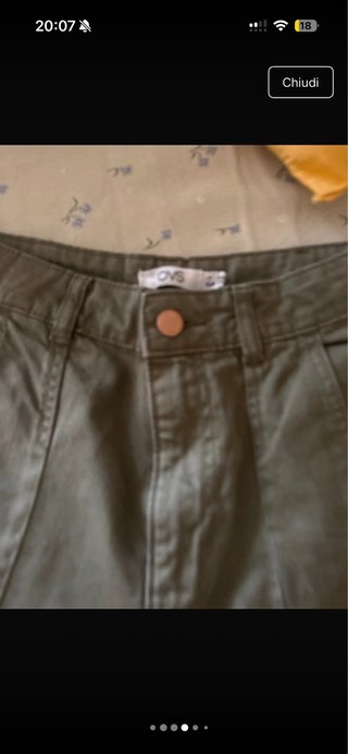 Pantaloni OVS verdi taglia 38