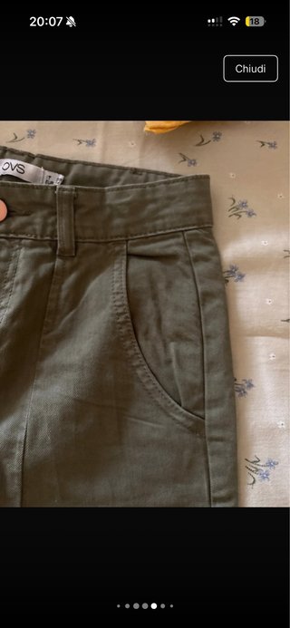 Pantaloni OVS verdi taglia 38