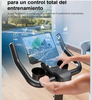 Bicicleta de Spinning Negra NUEVA SIN ABRIR