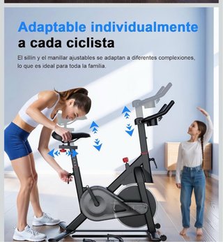 Bicicleta de Spinning Negra NUEVA SIN ABRIR