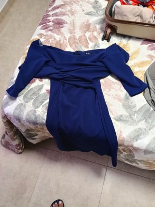 Vestido largo con estampado