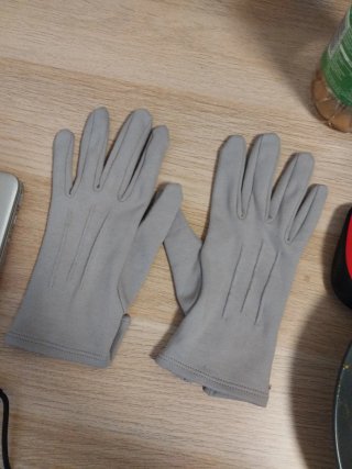 Guantes algodón oficiales alemanes grises