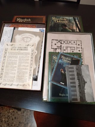 Sherlock Holmes Juegos de Mesa