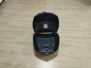 Baúl Honda Scoopy 350 Negro/Plata