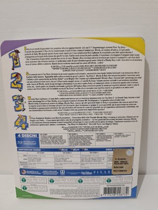 Toy Story Collection Bluray Steelbook (4 Blu Ray)