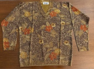 Maglia Vintage Giuggio Lurex Lamé Oro Anni '80