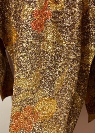 Maglia Vintage Giuggio Lurex Lamé Oro Anni '80