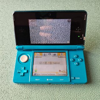 Consola Nintendo 3DS Azul Aqua + funda