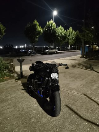 Yamaha MT-07 Negra y Azul