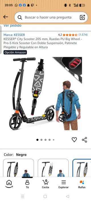 Patinete Kesser Racer Pro