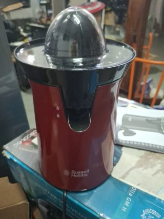 Exprimidor Eléctrico Russell Hobbs Rojo