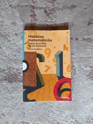 Libro Malditas matemáticas Carlos Frabetti