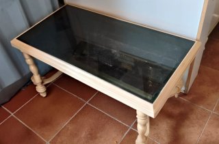 Mesa vintage cristal
