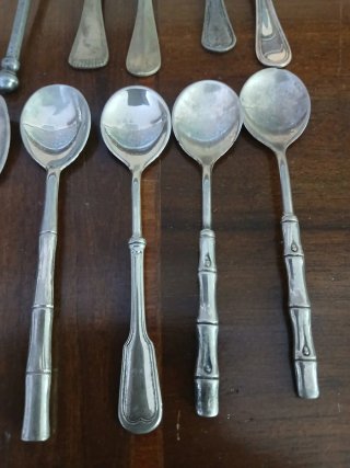 Set 12 cucchiaini vintage anni 50-60-80