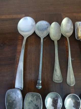 Set 12 cucchiaini vintage anni 50-60-80