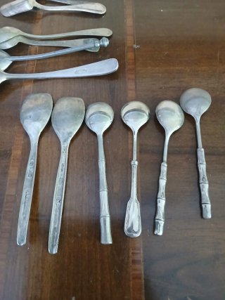 Set 12 cucchiaini vintage anni 50-60-80