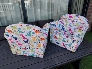 Sillón infantil dinosaurios