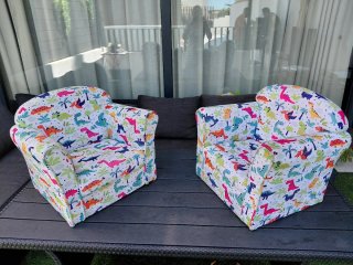 Sillón infantil dinosaurios