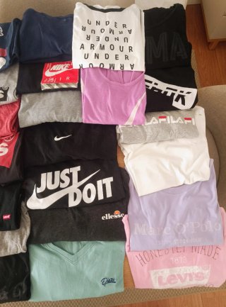 Lote 10 Camisetas Marcas Variadas Reseller Grado A