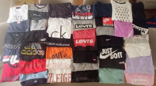 Lote 10 Camisetas Marcas Variadas Reseller Grado A