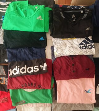 Lote 10 Camisetas Marcas Variadas Reseller Grado A