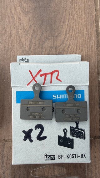 5 pares Pastillas Freno Shimano XTR
