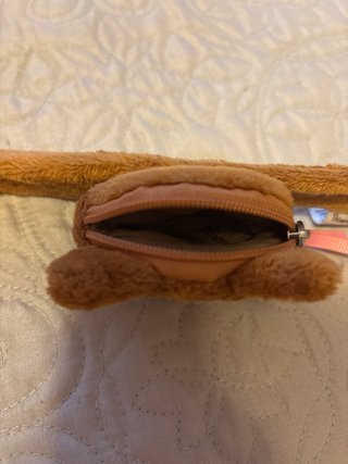 Monedero infantil pulsera zorro peluche