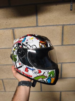 Casco Shiro Infantil Dibujos