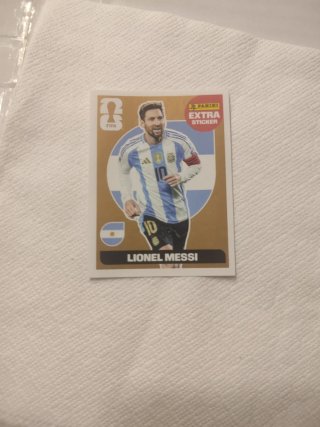 Cromo Panini Extra Sticker Lionel Messi