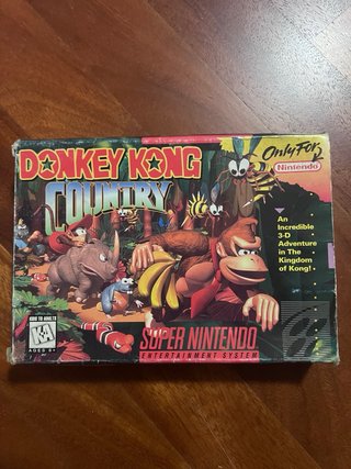 Donkey Kong Country Super Nintendo SNES