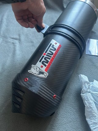 Tubo de escape MIVV Carbono Suzuki Hayabusa