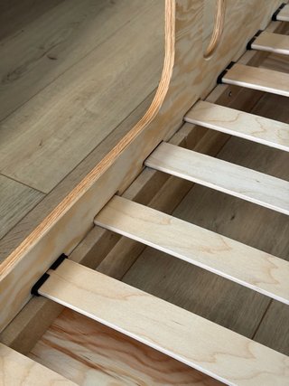 Cama infantil 90cm madera con colchón